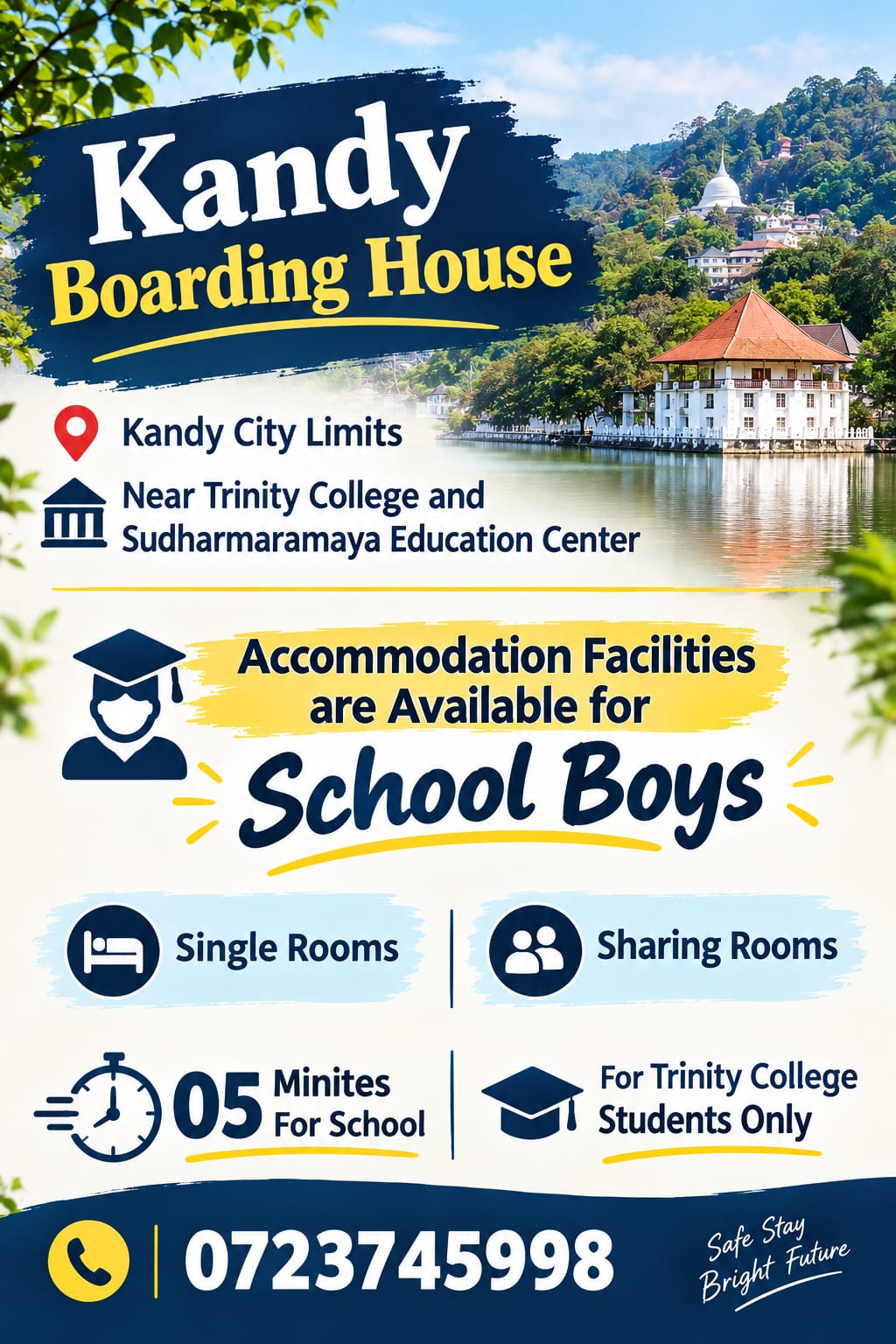Boarding Rooms For Trinity College School Boys -  in , 